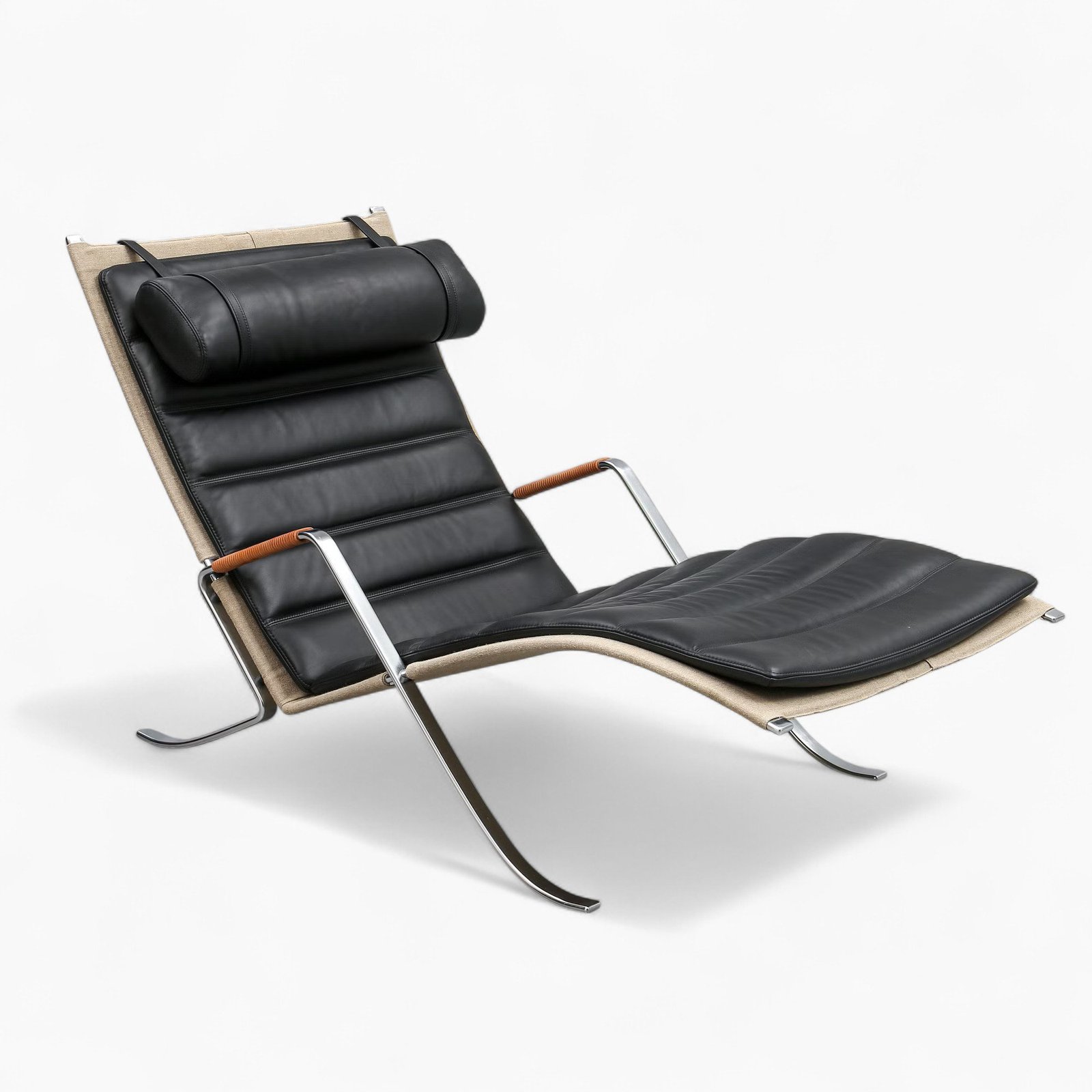 Fk87-Grasshopper-Lounge-Chair-1 FK87 Grasshopper Lounge Chair Replica by Jorgen Kastholm for Kill International - Image 1