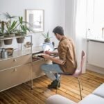 Haller P2 Bedside Table Replica by Fritz Haller for USM - Image 13