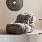 Knitty Lounge Chair Replica by Nika Zupanc for Moooi