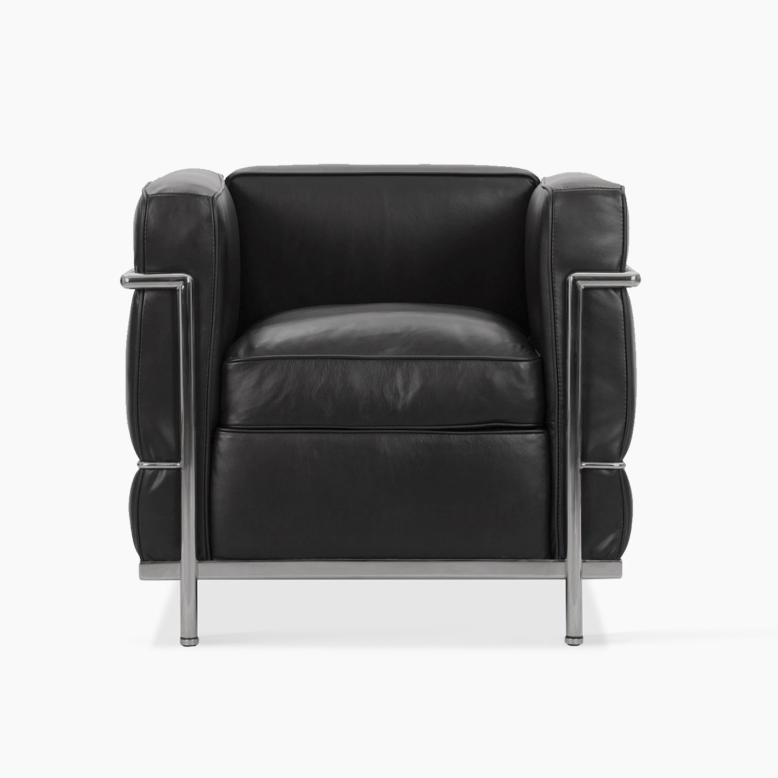 LC2-Armchair-1 LC2 Petit Modele Armchair Replica by Le Corbusier for Cassina - Image 1