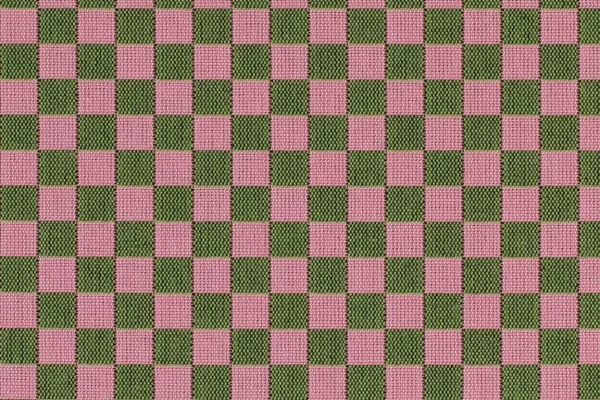 Checker - Olive Pink
